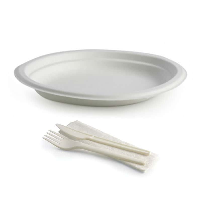 CUTLERY & PLATE SET