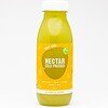 Cold pressed nectar juice with pineapple, apple, orange, lemon, and mint flavor.